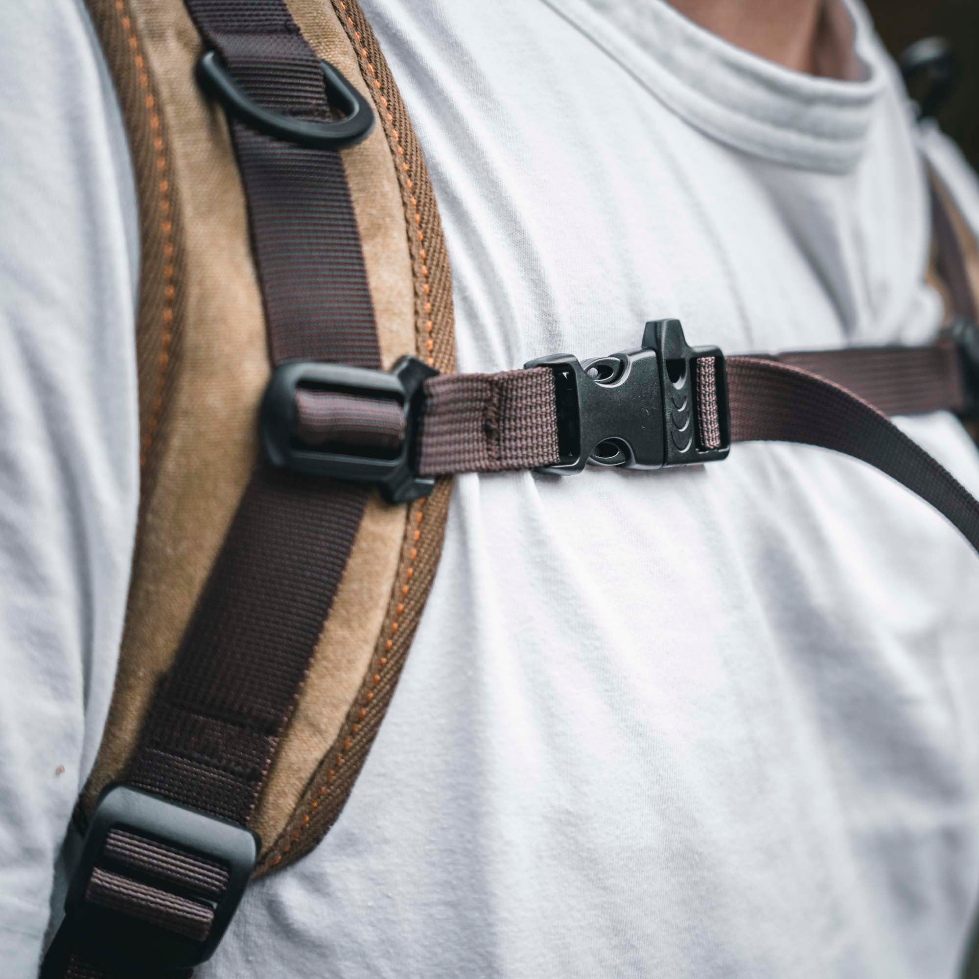 Fotografie Kamerarucksack, Rucksack, Canvas, Retro, wasserabweisend, DSLR, DSLM, khaki