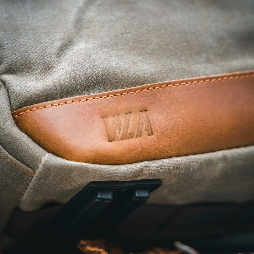 Fotografie Kamerarucksack, Rucksack, Canvas, Retro, wasserabweisend, DSLR, DSLM, khaki