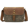 Kameratasche, Messenger Bag, Canvas, Retro, Vintage, wasserabweisend, DSLR, DSLM