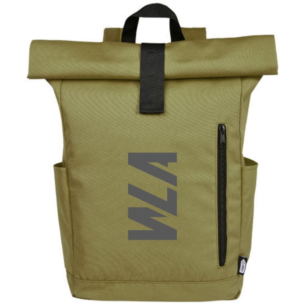 Leichter Rollrucksack, Rolltop, aus recycelten PET-Flaschen, 18l