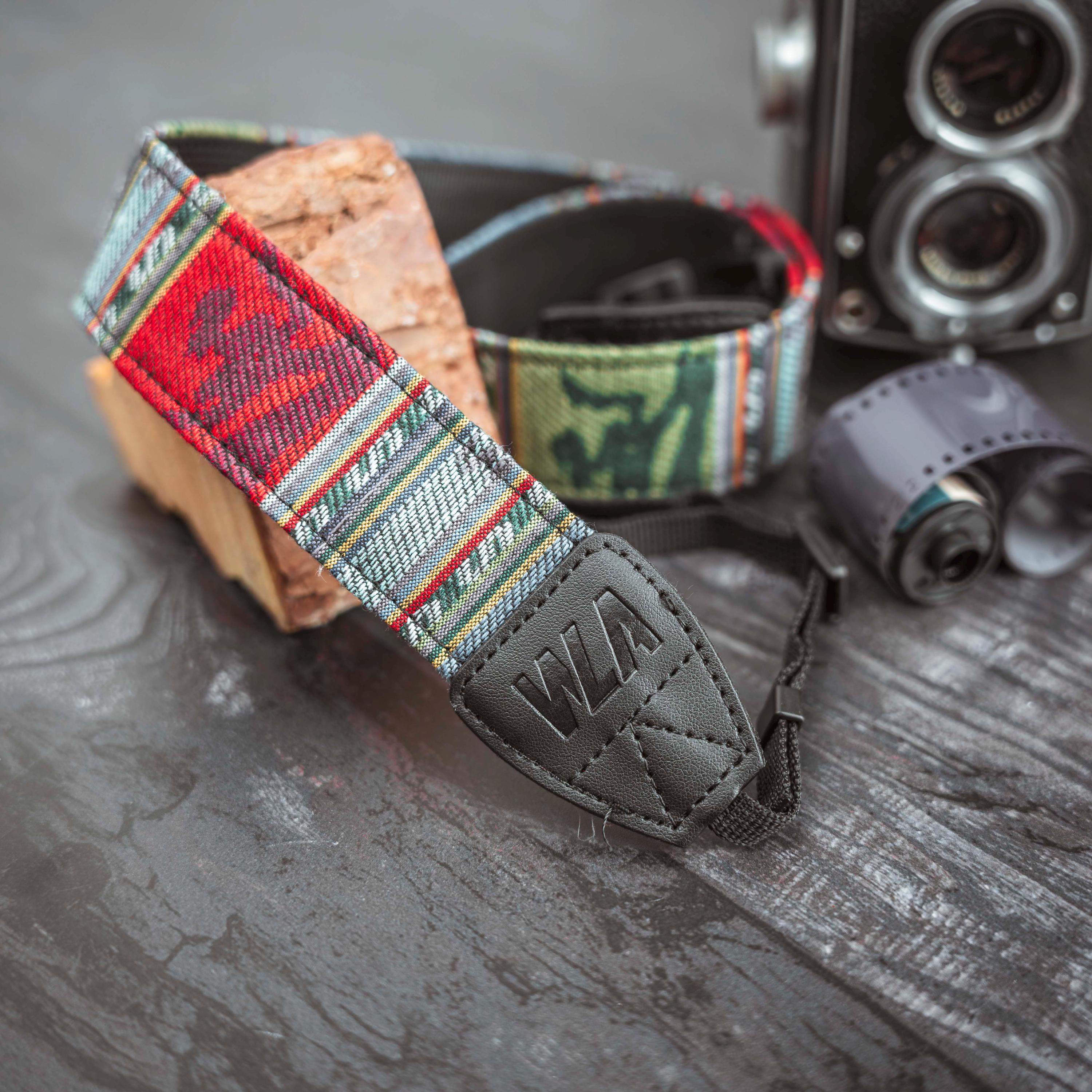Kameragurt, Schultergurt Vintage/ Boho/ Retro, personalisierbar, Sony/ Canon, Nikon/ Olympus/ Pentax