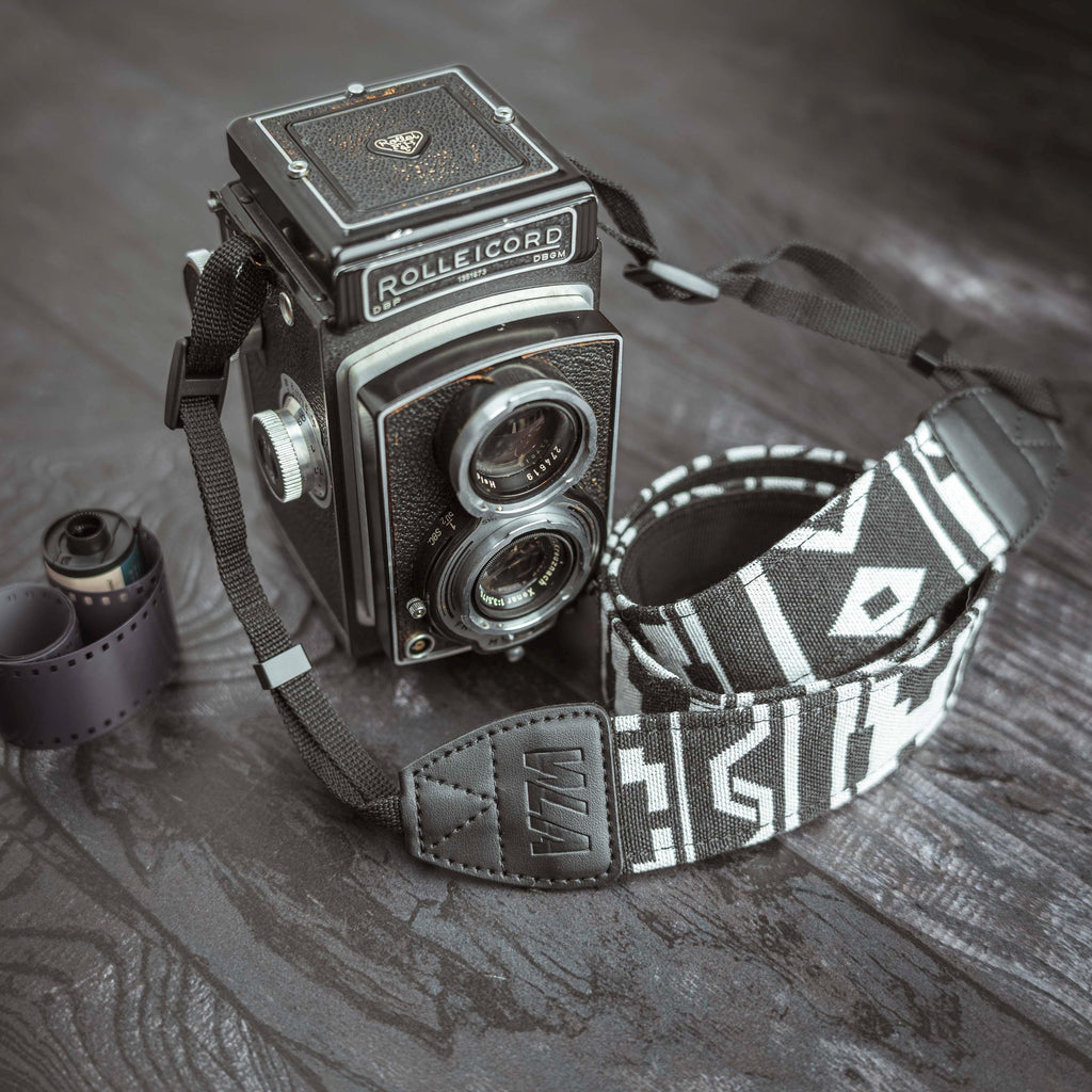 Kameragurt, Schultergurt Vintage/ Boho/ Retro, personalisierbar, Sony/ Canon, Nikon/ Olympus/ Pentax