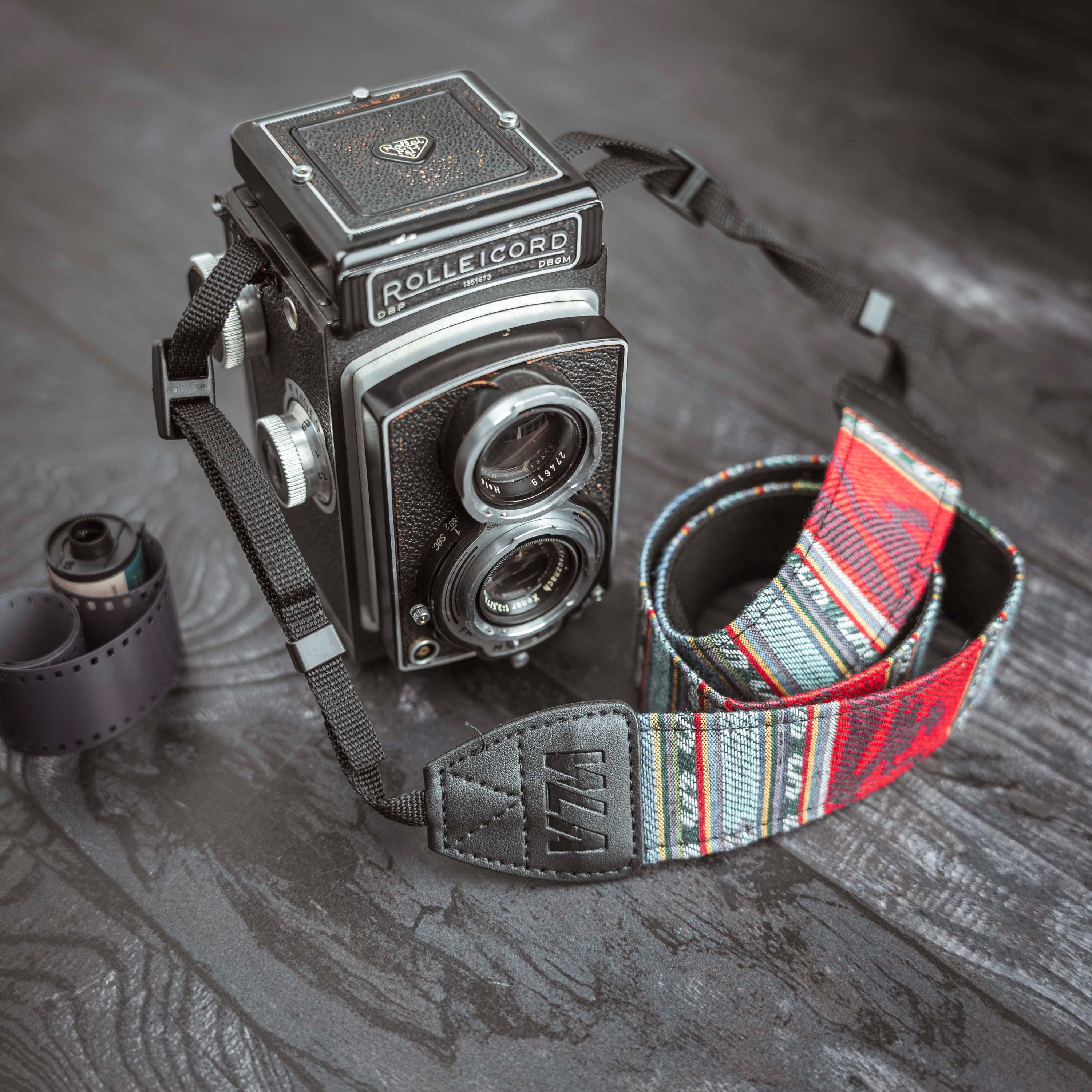 Kameragurt, Schultergurt Vintage/ Boho/ Retro, personalisierbar, Sony/ Canon, Nikon/ Olympus/ Pentax