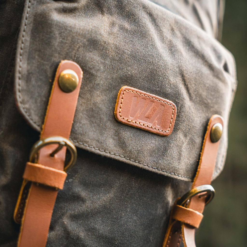 Canvas Rucksack mit Henkeln, Kamerarucksack, wasserabweisend, DSLR, DSLM
